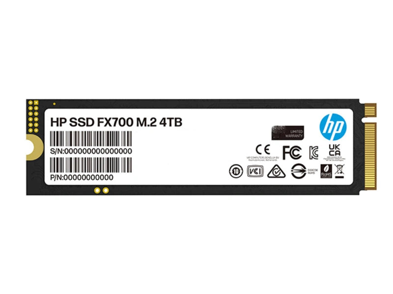 HP FX700 4TB PCIe Gen 4x4 M.2 NVMe 2.0 SSD