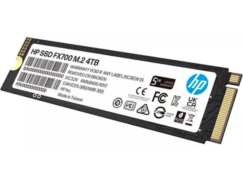 HP FX700 4TB PCIe Gen 4x4 M.2 NVMe 2.0 SSD