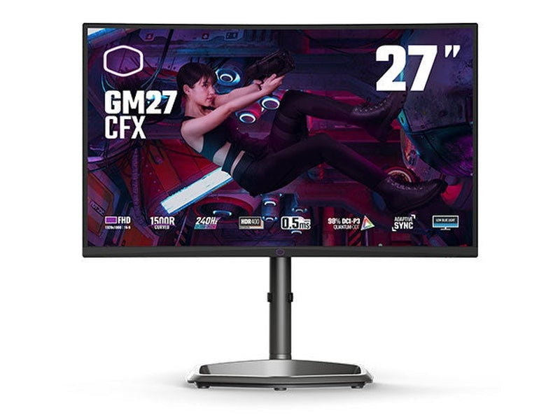 Cooler Master GM27-CFX 27" FHD 240Hz Curved Gaming Monitor