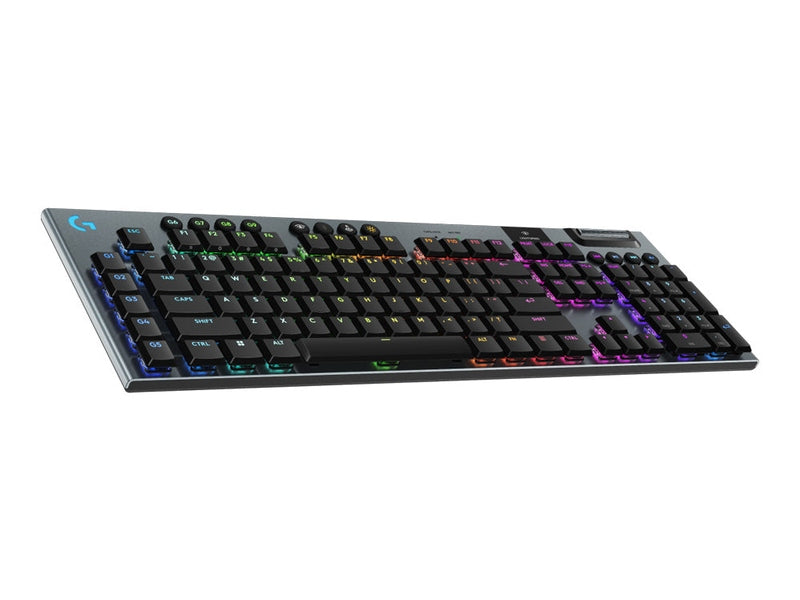 Logitech G915 X LIGHTSPEED Low-Profile Tri-mode Wireless Tactile Gaming Keyboard - Black