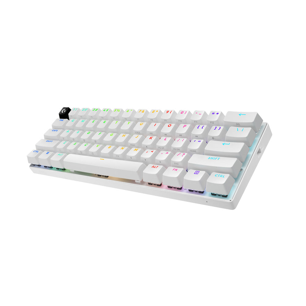 Logitech G PRO X 60 Lightspeed RGB Wireless Gaming Keyboard - White 920-011935