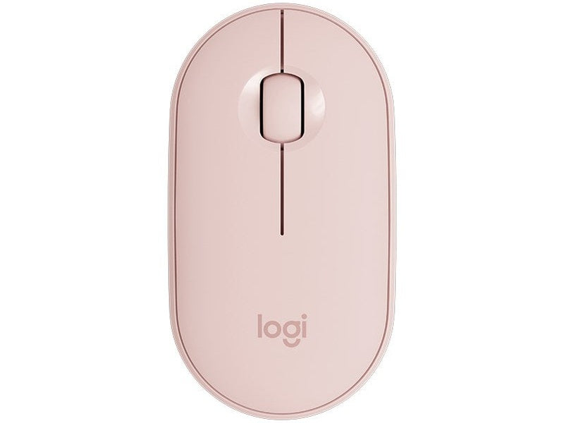 Logitech Pebble M350 Wireless Optical Mouse - Rose