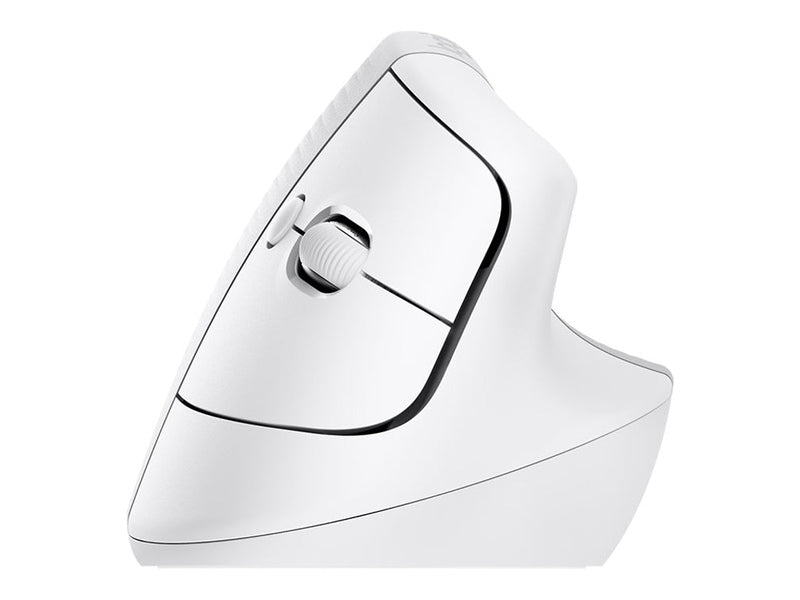 Logitech Lift Vertical Ergonomic Mouse - Off White/Pale Grey