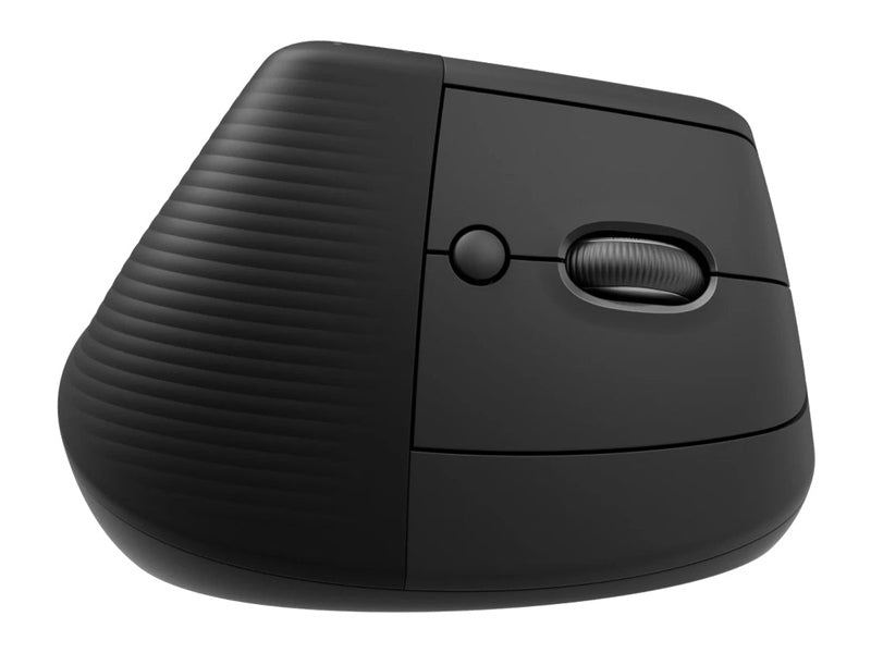 Logitech Lift Vertical Ergonomic Wireless Mouse for Business - Graphite