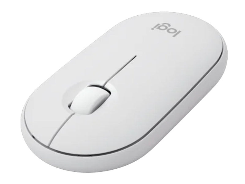 Logitech M350s Pebble Wireless Mouse - Tonal White