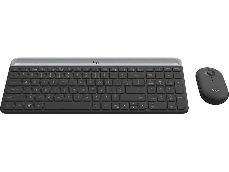 Logitech MK470 Slim Wireless Keyboard and Mouse Combo - Graphite