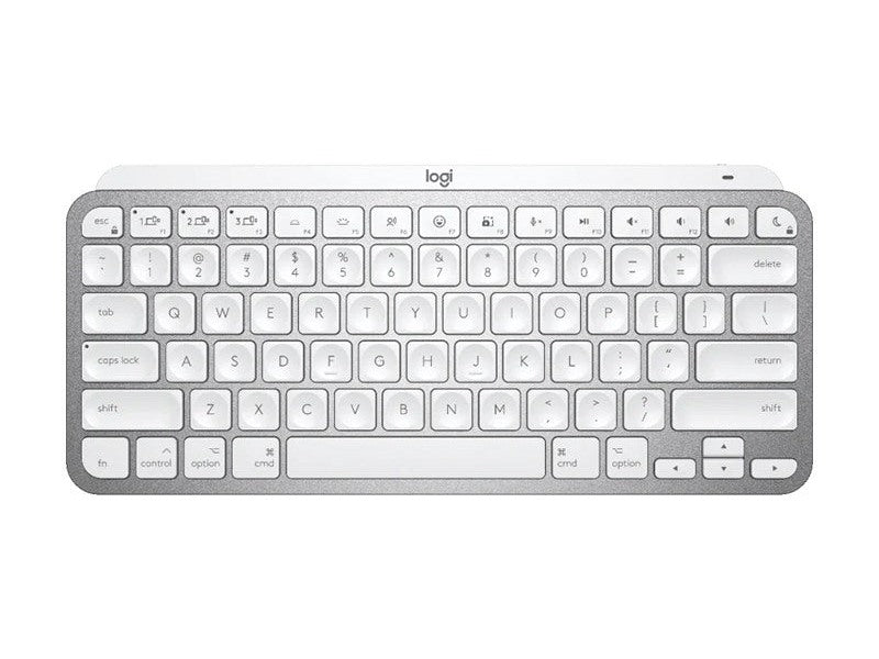 Logitech MX Keys Mini For Mac Keyboard - Pale Grey