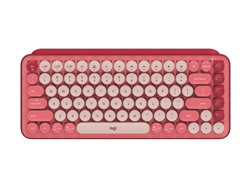 Logitech POP Keys Wireless Mechanical Keyboard - Heartbreaker Rose