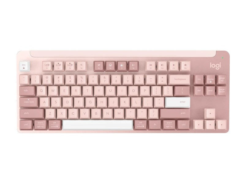 Logitech Signature K855 TKL Wireless Mechanical Keyboard - Rose