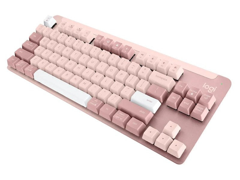 Logitech Signature K855 TKL Wireless Mechanical Keyboard - Rose