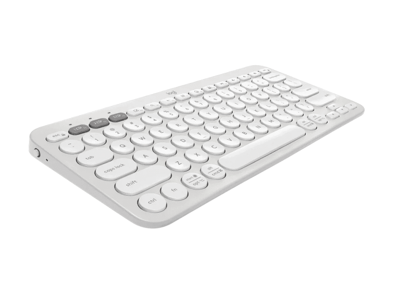 Logitech Pebble Keys 2 K380s Bluetooth Keyboard - Tonal White