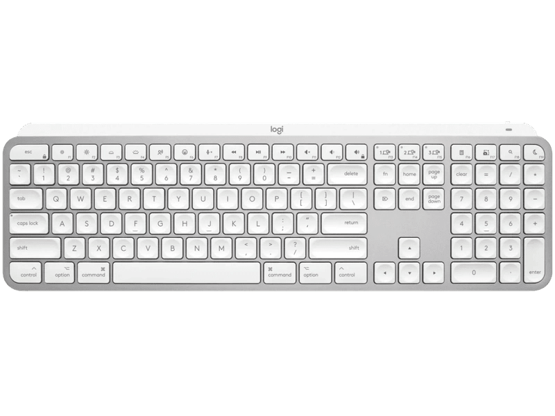 Logitech MX Keys S for Mac Keyboard - Pale Grey