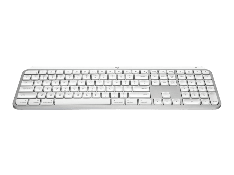 Logitech MX Keys S for Mac Keyboard - Pale Grey