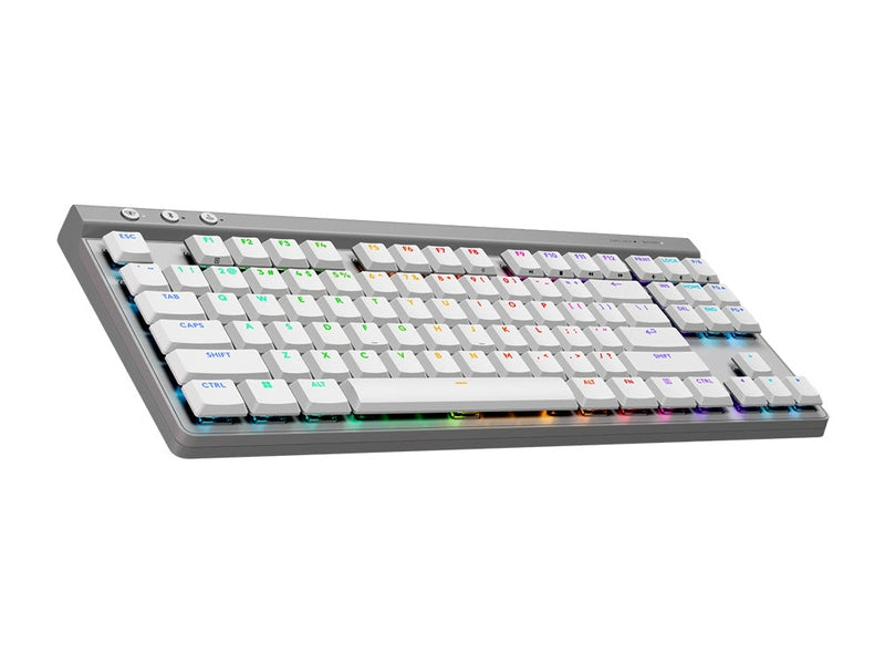 Logitech G515 Lightspeed TKL Wireless Gaming Keyboard - White English Tactile 920-012581