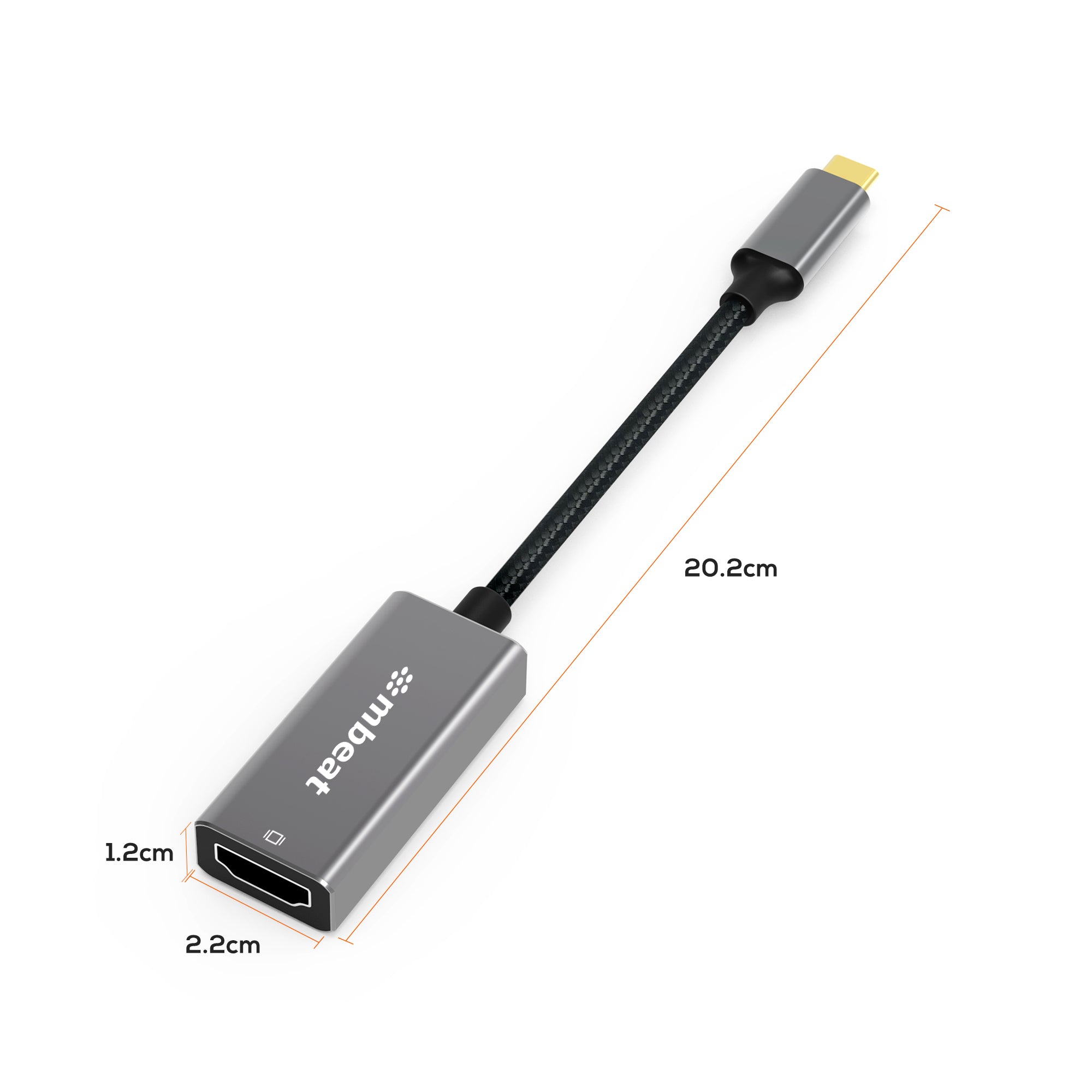 mbeat ToughLink USB-C to HDMI Adapter