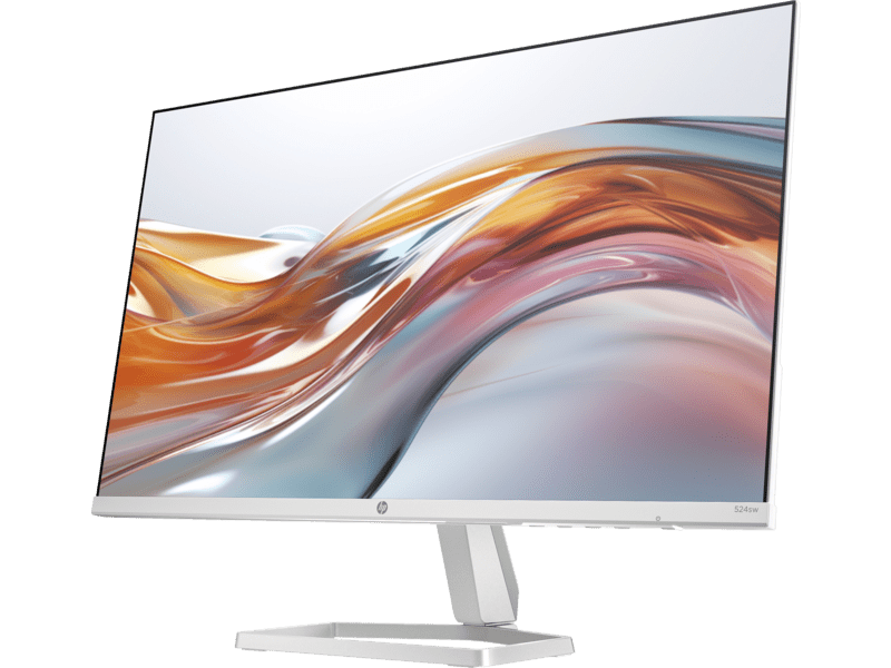 HP Series 5 23.8" FHD White Monitor