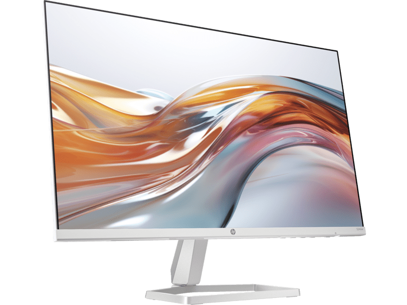 HP Series 5 23.8" FHD White Monitor