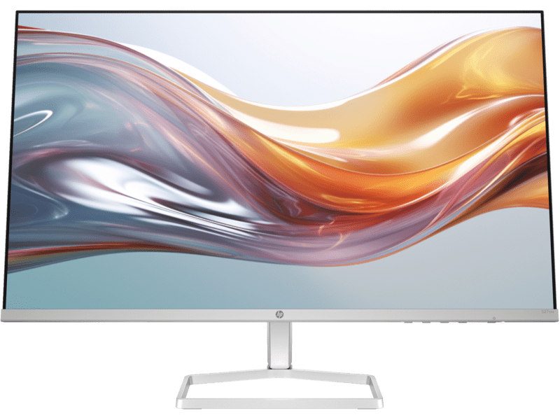 HP Series 5 27" FHD White Monitor