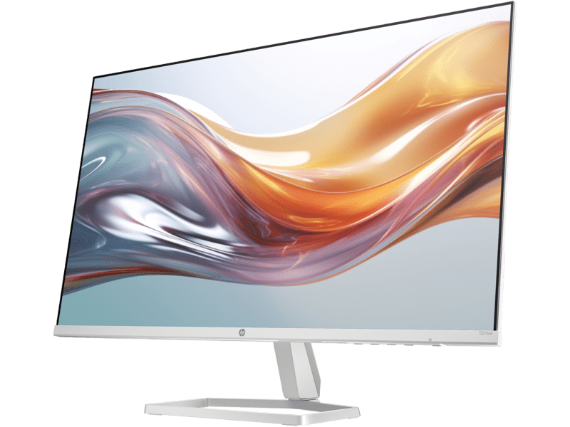 HP Series 5 27" FHD White Monitor