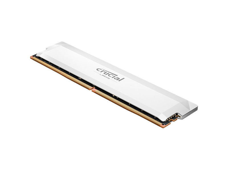 Crucial Pro OC 16GB DDR5-6400 UDIMM CL38 White - CP16G64C38U5W