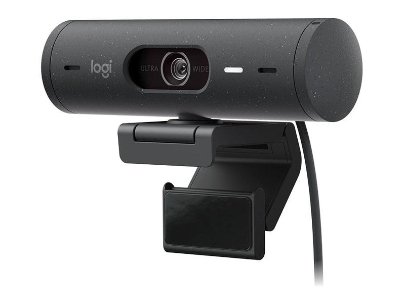 Logitech BRIO 500 Full HD USB-C Webcam with RightLight 4 with HDR - Graphite