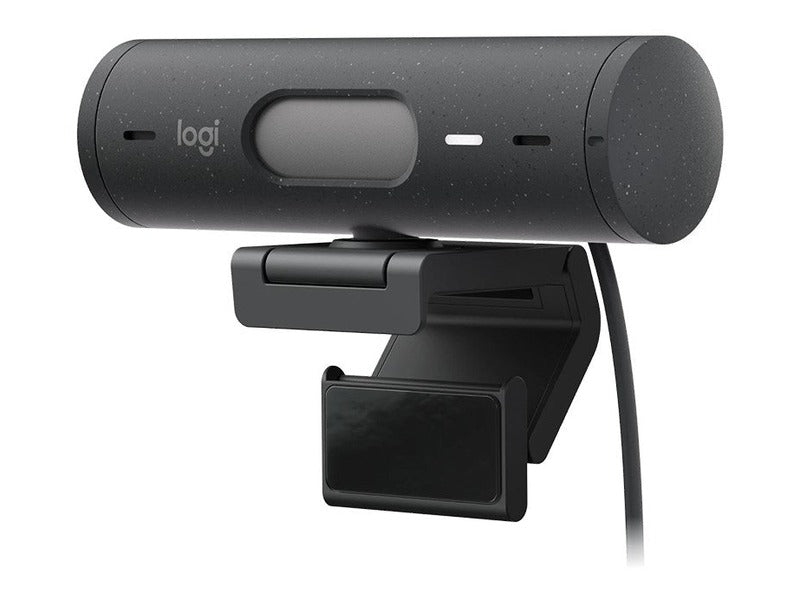 Logitech BRIO 500 Full HD USB-C Webcam with RightLight 4 with HDR - Graphite