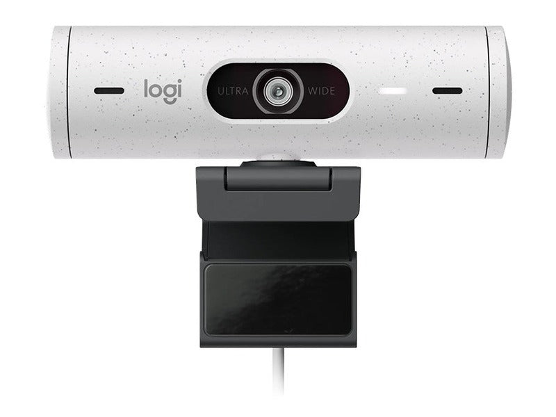 Logitech BRIO 500 Full HD USB-C Webcam with RightLight 4 with HDR - White