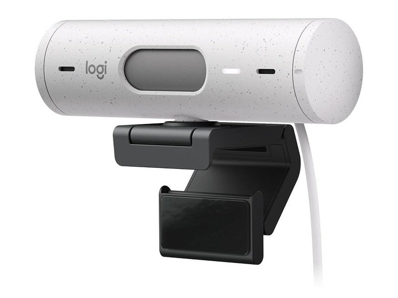 Logitech BRIO 500 Full HD USB-C Webcam with RightLight 4 with HDR - White