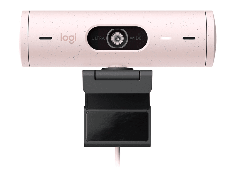 Logitech Brio 500 1080p HDR Webcam with Show Mode - Rose