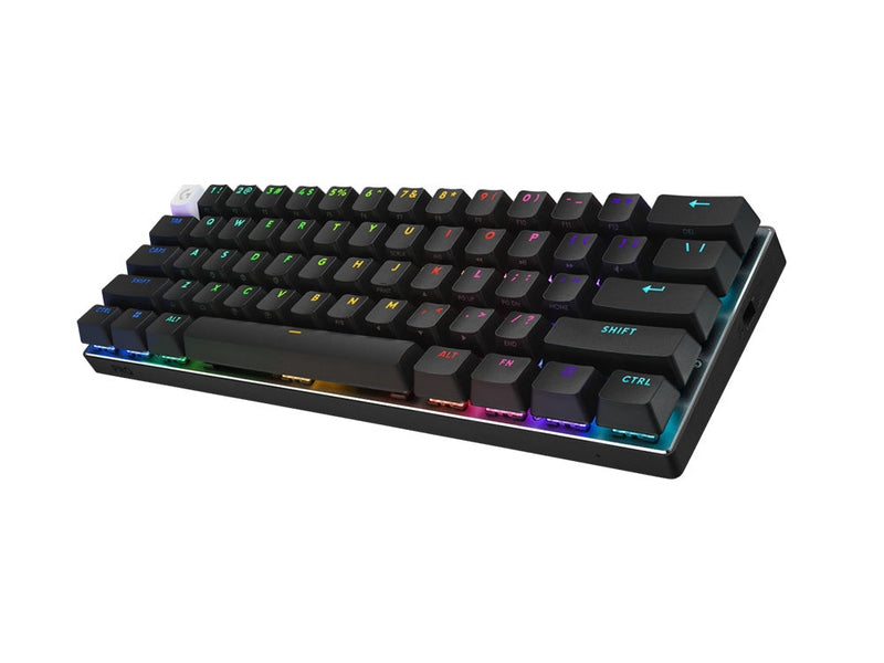 Logitech G PRO X 60 Lightspeed RGB Wireless Gaming Keyboard - Black 920-011916