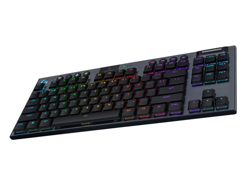 Logitech G915 X TKL Tri-mode Wireless RGB Tactile Mechanical Switch Gaming Keyboard - Black