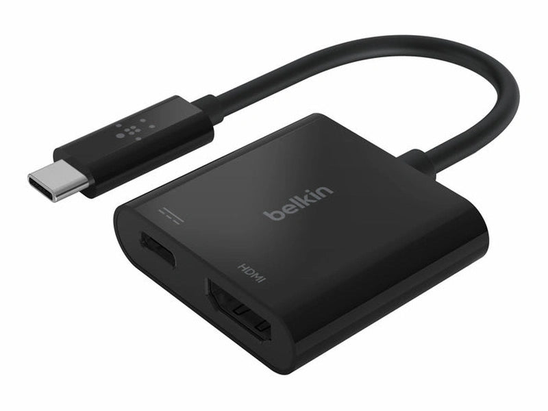 Belkin AVC002BTBK USB-C to HDMI Adapter with PD Pass-Through