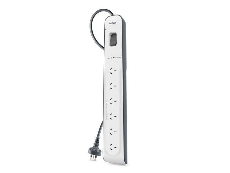 Belkin Surge Suppressor/Protector 6 x AC Power 2m