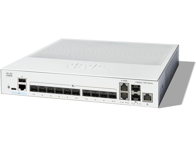 Cisco Catalyst 1300 12-port SFP+ 2x10GE Shared Switch