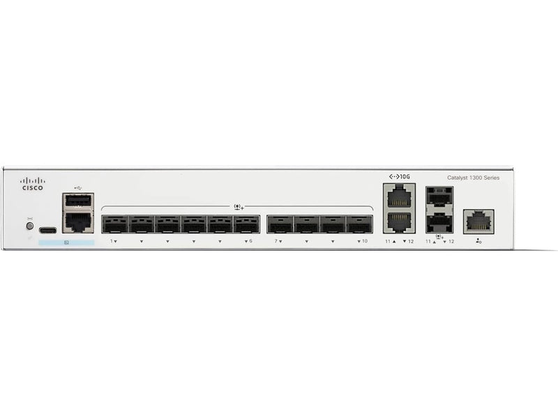 Cisco Catalyst 1300 12-port SFP+ 2x10GE Shared Switch