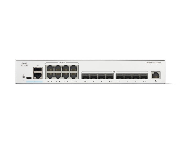 Cisco Catalyst 1300 8-port 10GE 8-port SFP+ Switch