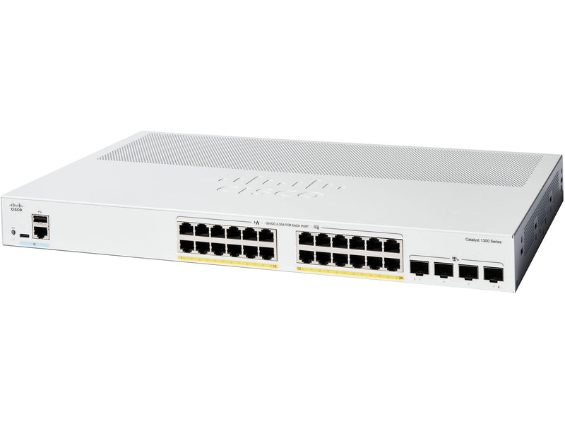 Cisco Catalyst 1300 24-port GE PoE 4x10G SFP+ Switch