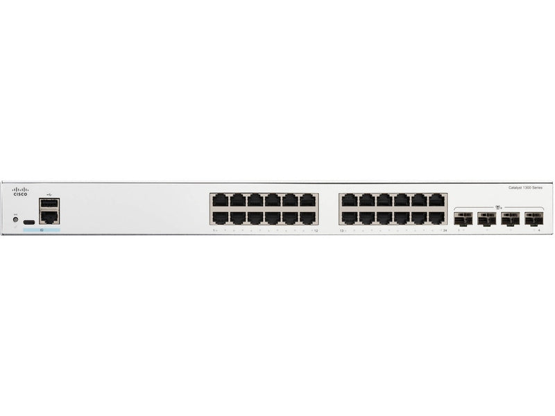 Cisco Catalyst 1300 24-port GE 4x10G SFP+ Switch