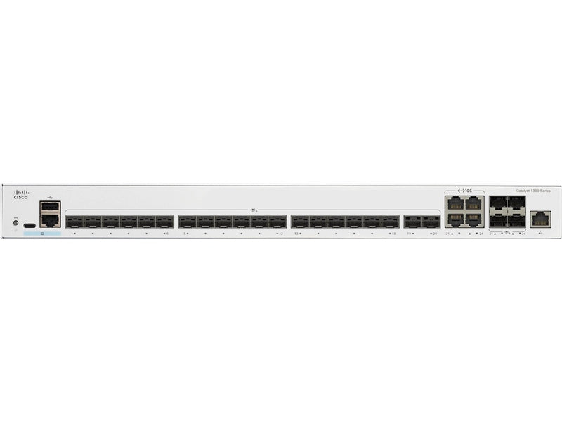 Cisco Catalyst 1300 24-port 10GE 4x10G SFP+ Shared Switch