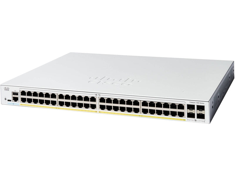 Cisco Catalyst 1300 48-port GE PoE 4x10G SFP+ Switch