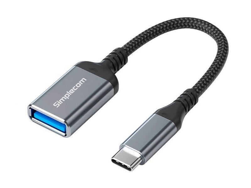 Simplecom CA131 USB-C Male to USB-A Female USB 3.0 OTG Adapter Cable