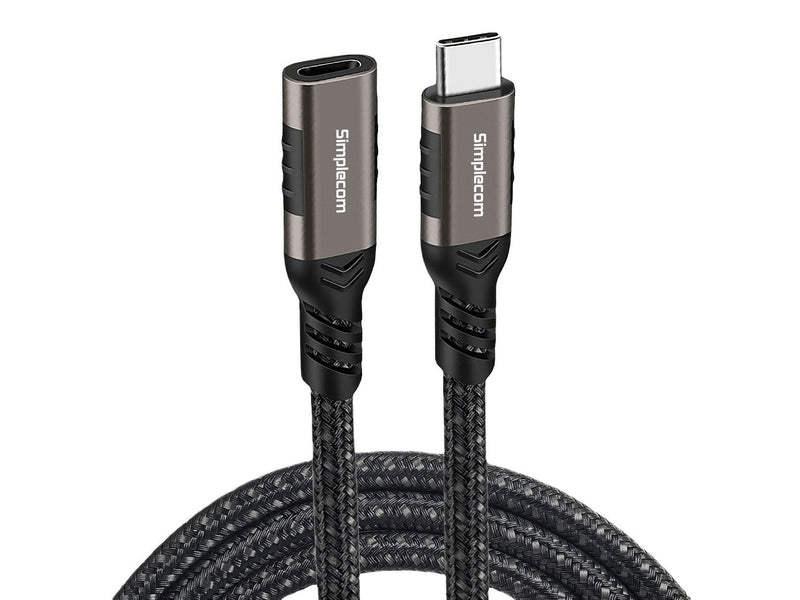 Simplecom CAU605 USB-C Male to Female Extension Cable USB 3.2 Gen2 PD 100W 20Gbps 0.5M