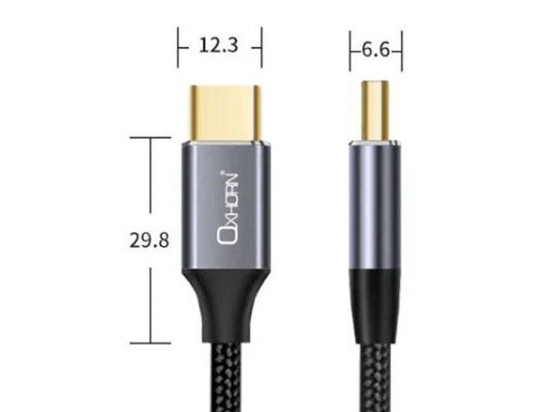 Oxhorn USB 3.1 Type C Gen2 10Gbps 20V 5A 100W 4K@60Hz Cable 1m