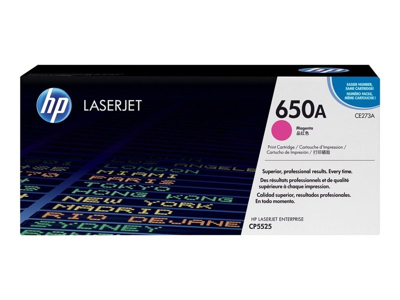 HP 650A Magenta Toner For CP5225 M750 Series Printers