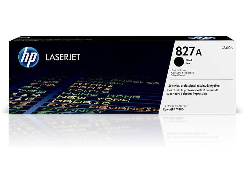 HP 827A Black LaserJet Cartridge For M880 Series