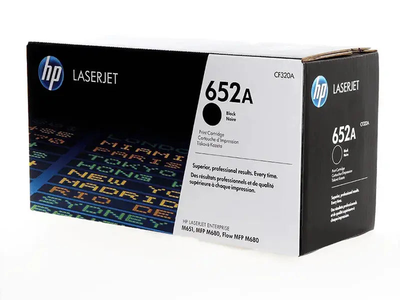 HP 652A Black LaserJet Cartridge