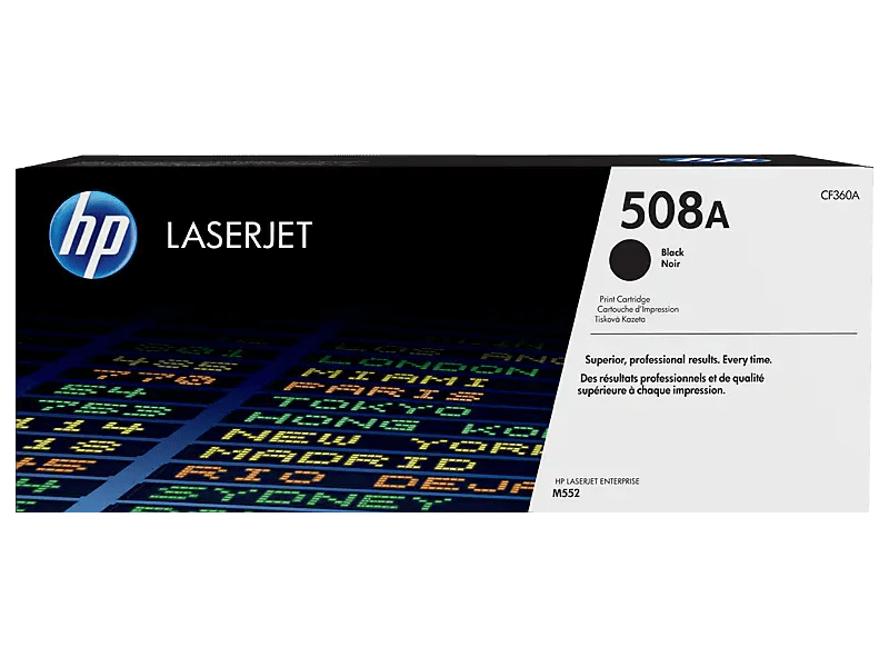 HP 508A Black Toner Cartridge For M552 M553 M577 Series