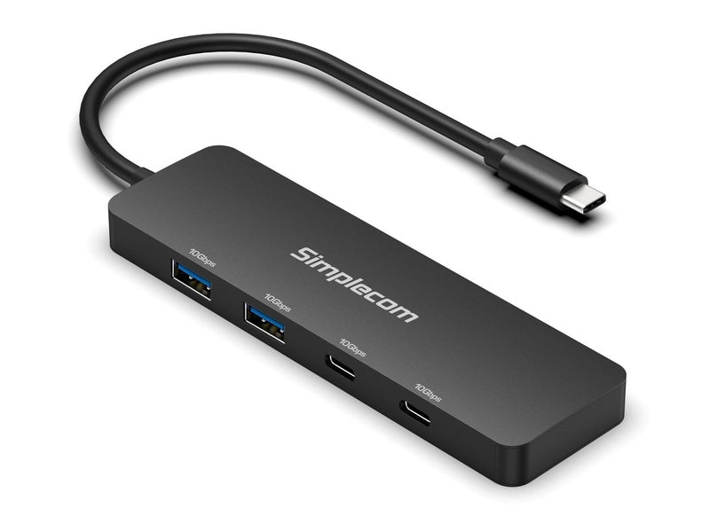 Simplecom CH392 USB 3.2 Gen2 USB-C 4-Port 10Gbps Hub