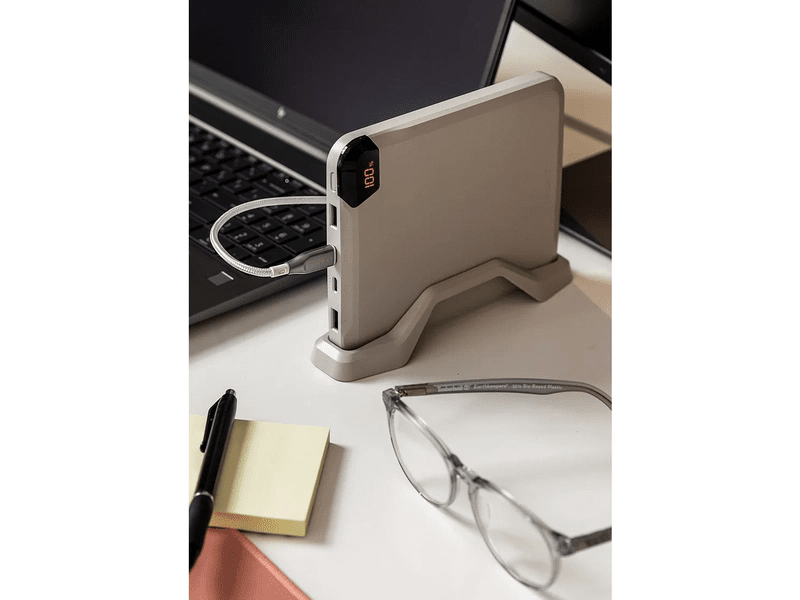 Cygnett 25K Laptop Power Bank + Stand - Champagne CY5129PBCHE