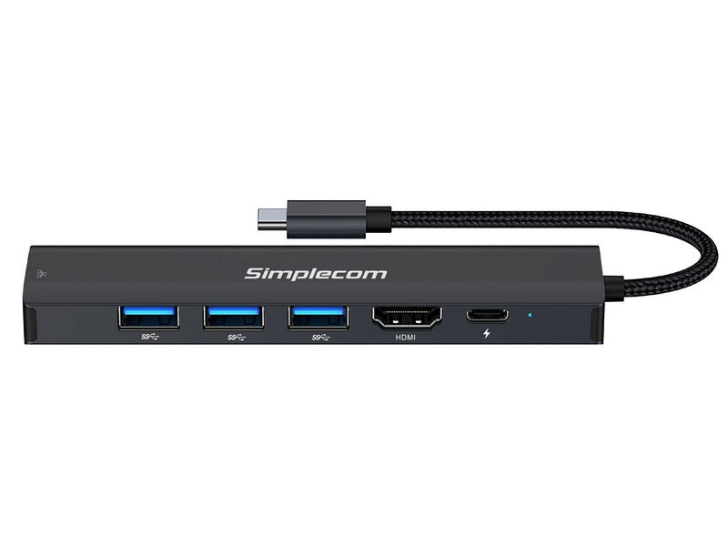 Simplecom CHN560 USB-C SuperSpeed 6-in-1 Multiport Adapter Docking Station